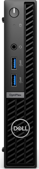 ПК Dell Optiplex 7010 Micro i3 13100T (2.2) 16Gb SSD512Gb UHDG 730 Linux Ubuntu GbitEth WiFi BT 260W мышь клавиатура черный (7010-3650) - купить недорого с доставкой в интернет-магазине
