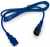 Шнур питания Hyperline PWC-IEC13-IEC14-5.0-BL C13-С14 проводник.:3x0.75мм2 5м 250В 10А (упак.:1шт) синий - купить недорого с доставкой в интернет-магазине