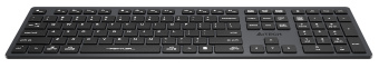 Клавиатура A4Tech Fstyler FX50 серый USB slim Multimedia - купить недорого с доставкой в интернет-магазине