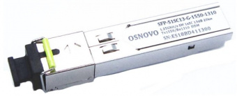 Модуль Osnovo SFP-S1SC13-G-1550-1310-I - купить недорого с доставкой в интернет-магазине