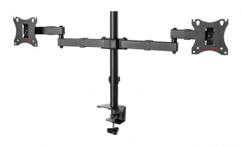 Кронштейн для мониторов Arm Media LCD-T04 черный 15"-28" макс.14кг настольный поворот и наклон - купить недорого с доставкой в интернет-магазине