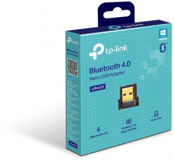 Сетевой адаптер Bluetooth TP-Link UB400 USB 2.0 - купить недорого с доставкой в интернет-магазине