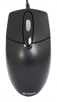 Мышь A4Tech OP-720 черный оптическая (1000dpi) PS/2 (3but) - купить недорого с доставкой в интернет-магазине