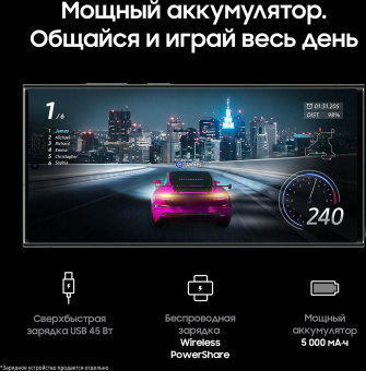 Смартфон Samsung SM-S918B Galaxy S23 Ultra 5G 512Gb 12Gb зеленый моноблок 3G 4G 2Sim 6.8" 1440x3088 Android 13 200Mpix 802.11 a/b/g/n/ac/ax NFC GPS GSM900/1800 GSM1900 TouchSc Protect - купить недорого с доставкой в интернет-магазине