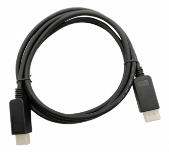 Кабель 1.2v DisplayPort (m) DisplayPort (m) 2м черный - купить недорого с доставкой в интернет-магазине