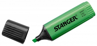 Текстовыделитель Stanger 180006000 зеленый - купить недорого с доставкой в интернет-магазине