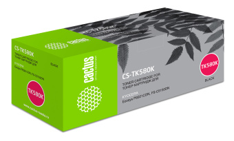 Картридж лазерный Cactus CS-TK580K TK-580K черный (3500стр.) для Kyocera FS-C5150DN/P6021 Ecosys - купить недорого с доставкой в интернет-магазине