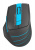 Мышь A4Tech Fstyler FG30 серый/синий оптическая (2000dpi) беспроводная USB (6but) - купить недорого с доставкой в интернет-магазине