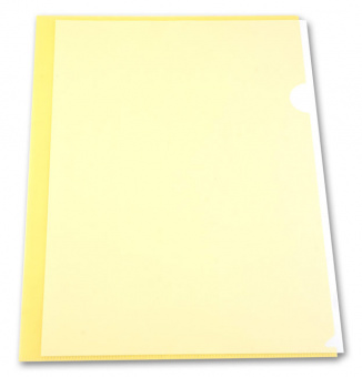 Папка-уголок Бюрократ -EE310/1YEL A4 пластик 0.15мм желтый - купить недорого с доставкой в интернет-магазине