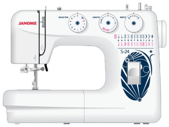 Швейная машина Janome S-24 белый - купить недорого с доставкой в интернет-магазине