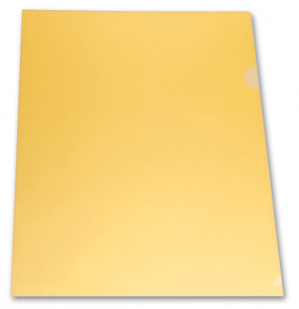 Папка-уголок Бюрократ -E310/1YEL A4 пластик 0.18мм желтый - купить недорого с доставкой в интернет-магазине