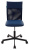 Кресло Бюрократ CH-1399 синий Or-15 эко.кожа/сетка крестов. металл - купить недорого с доставкой в интернет-магазине