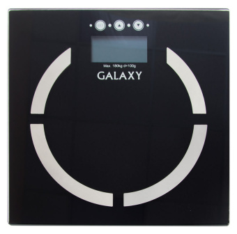 Весы напольные электронные Galaxy GL 4850 макс.180кг черный - купить недорого с доставкой в интернет-магазине