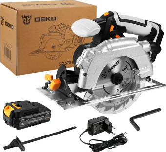 Циркулярная пила (дисковая) Deko DKCS20 Laser 20В (ручная) - купить недорого с доставкой в интернет-магазине