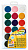 Краски акварельные Silwerhof 961131-18 Солнечная коллекция 18цв. без кисти пласт.пен.
