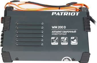 Сварочный аппарат Patriot WM200D инвертор ММА 9.1кВт - купить недорого с доставкой в интернет-магазине