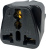 Адаптер-переходник SunWind SW-A120B (1 розетка) черный (коробка) - купить недорого с доставкой в интернет-магазине