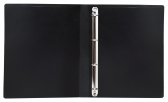 Папка на 4-х кольцах Buro -ECB0420/4RBLACK A4 пластик 0.5мм черный - купить недорого с доставкой в интернет-магазине