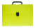 Портфель Silwerhof 322715-02 1 отдел. A4 пластик желтый неон - купить недорого с доставкой в интернет-магазине