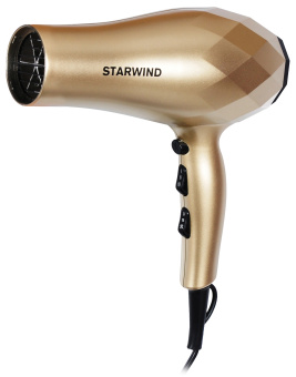 Фен Starwind SHP8110 2000Вт шампань - купить недорого с доставкой в интернет-магазине