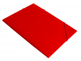 Папка на резинке Buro -PRB04RED A4 пластик кор.15мм 0.5мм красный - купить недорого с доставкой в интернет-магазине