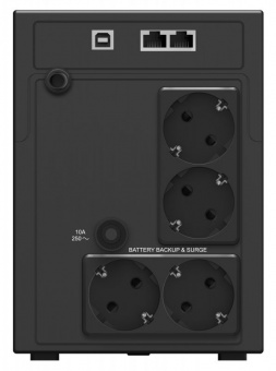 Источник бесперебойного питания Ippon Smart Power Pro II Euro 2200 1200Вт 2200ВА черный - купить недорого с доставкой в интернет-магазине