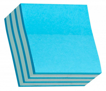 Блок самоклеящийся бумажный Stick`n 21337 51x51мм 250лист. 70г/м2 неон+пастель голубой 2цв.в упак. - купить недорого с доставкой в интернет-магазине