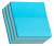 Блок самоклеящийся бумажный Stick`n 21337 51x51мм 250лист. 70г/м2 неон+пастель голубой 2цв.в упак. - купить недорого с доставкой в интернет-магазине