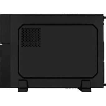Корпус Aerocool Playa Slim черный без БП mATX 1x80mm 2xUSB3.0 audio bott PSU - купить недорого с доставкой в интернет-магазине