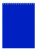 Блокнот Silwerhof A5 мелов.картон 60л клетка гребень синий - купить недорого с доставкой в интернет-магазине
