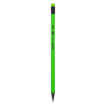 Набор карандашей ч/г Deli EU54600 Neon HB трехгран. пластик ассорти кор.европод. (12шт) ластик - купить недорого с доставкой в интернет-магазине