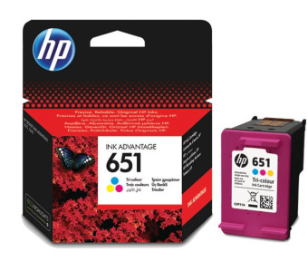 Картридж струйный HP 651 C2P11AE многоцветный (300стр.) для HP DJ IA - купить недорого с доставкой в интернет-магазине