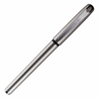 Ручка гелев. Deli S26 серый d=0.7мм черн. черн. линия 0.55мм - купить недорого с доставкой в интернет-магазине