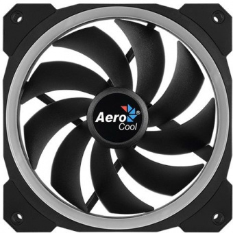 Вентилятор Aerocool Orbit 120x120mm 3-pin 14dB 153gr LED Ret - купить недорого с доставкой в интернет-магазине