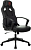 Кресло игровое Zombie 300 черный эко.кожа крестов. пластик пластик черный