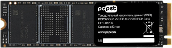 Накопитель SSD PC Pet PCI-E 3.0 x4 256Gb PCPS256G3 M.2 2280 OEM - купить недорого с доставкой в интернет-магазине