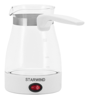Кофеварка Электрическая турка Starwind STG6050 600Вт белый - купить недорого с доставкой в интернет-магазине