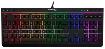 Клавиатура HyperX Alloy Core RGB черный USB Multimedia for gamer LED (4P4F5AA#ABA) - купить недорого с доставкой в интернет-магазине