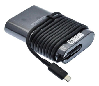 Адаптер Dell Kit E5 USB-C AC Adapter - EUR 45W от бытовой электросети - купить недорого с доставкой в интернет-магазине