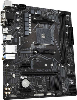 Материнская плата Gigabyte A520M S2H Soc-AM4 AMD A520 2xDDR4 mATX AC`97 8ch(7.1) GbLAN RAID+VGA+DVI+HDMI - купить недорого с доставкой в интернет-магазине