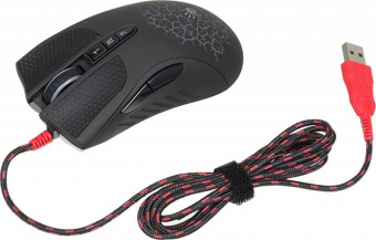 Мышь A4Tech Bloody AL90 Blazing черный лазерная (12000dpi) USB3.0 (8but) - купить недорого с доставкой в интернет-магазине