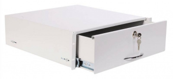 Ящик выдвижной для документации ЦМО ТСВ-Д-2U.450 2U 19" 450мм серый (упак.:1шт) - купить недорого с доставкой в интернет-магазине