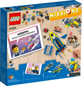Конструктор Lego City Missions Water Police Detective Missions (элем.:278) пластик (6+) (60355) - купить недорого с доставкой в интернет-магазине