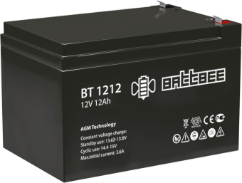 Аккумулятор BT 12-12 BattBee - купить недорого с доставкой в интернет-магазине
