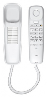 Телефон проводной Gigaset DA210 RUS белый - купить недорого с доставкой в интернет-магазине