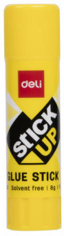 Клей-карандаш Deli Stick UP EA20010 8гр корп.желтый ПВП дисплей картонный усиленный - купить недорого с доставкой в интернет-магазине