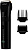 Машинка для стрижки Kitfort КТ-3118 черный 8Вт (насадок в компл:7шт)