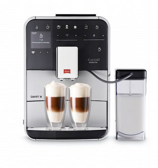 Кофемашина Melitta Caffeo F 830-101 Barista T Smart 1450Вт серебристый - купить недорого с доставкой в интернет-магазине
