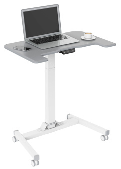 Стол для ноутбука Cactus VM-FDE101 столешница МДФ серый 80x60x123см (CS-FDE101WGY) - купить недорого с доставкой в интернет-магазине