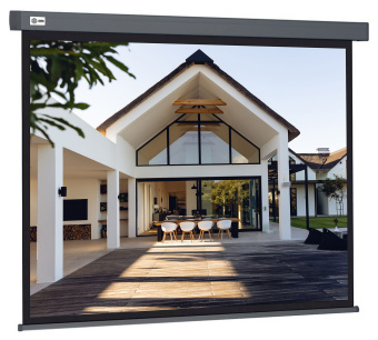 Экран Cactus 206x274см Wallscreen CS-PSW-206X274-SG 4:3 настенно-потолочный рулонный серый - купить недорого с доставкой в интернет-магазине